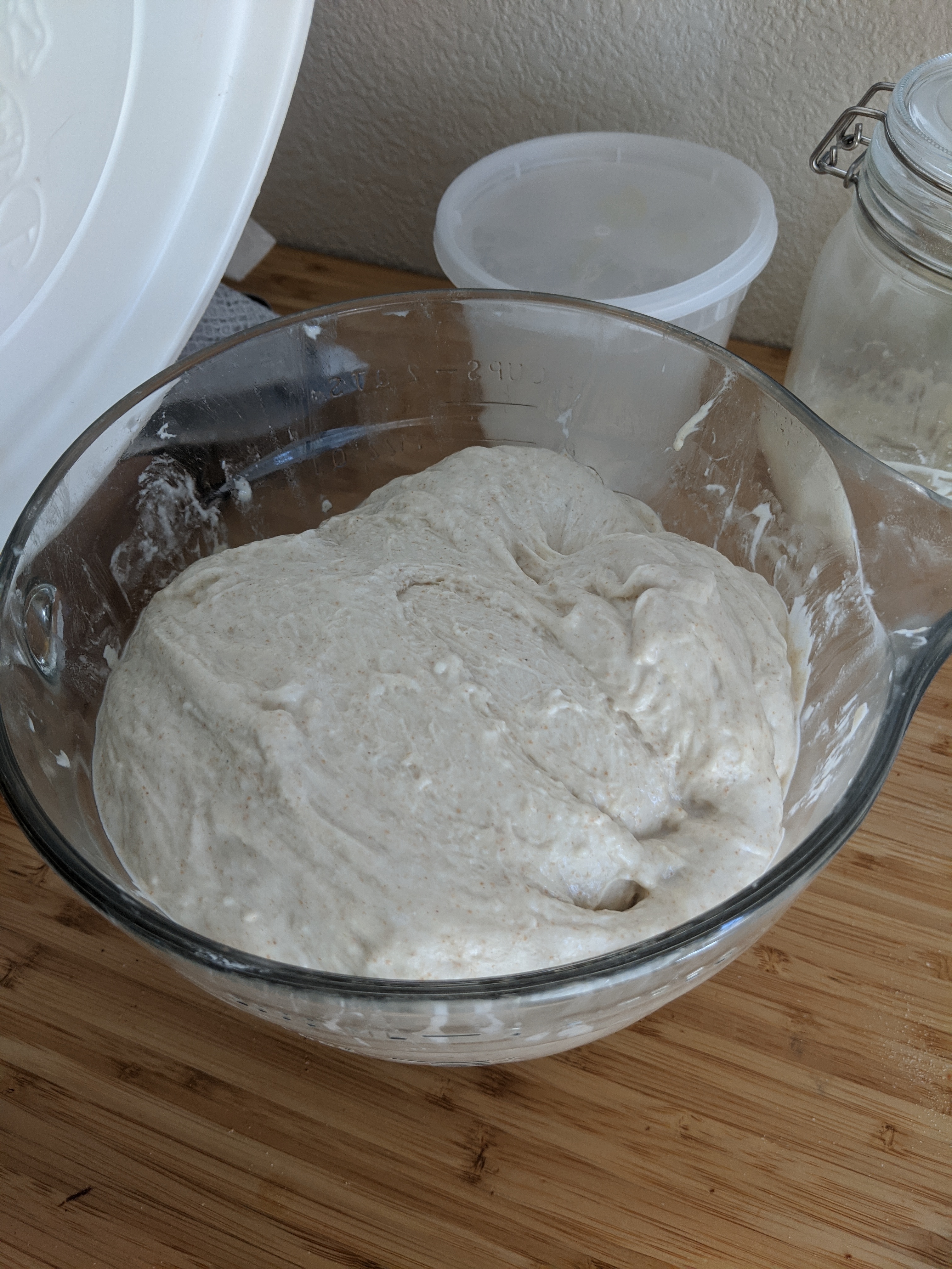 Dough after turn 2 (top)
